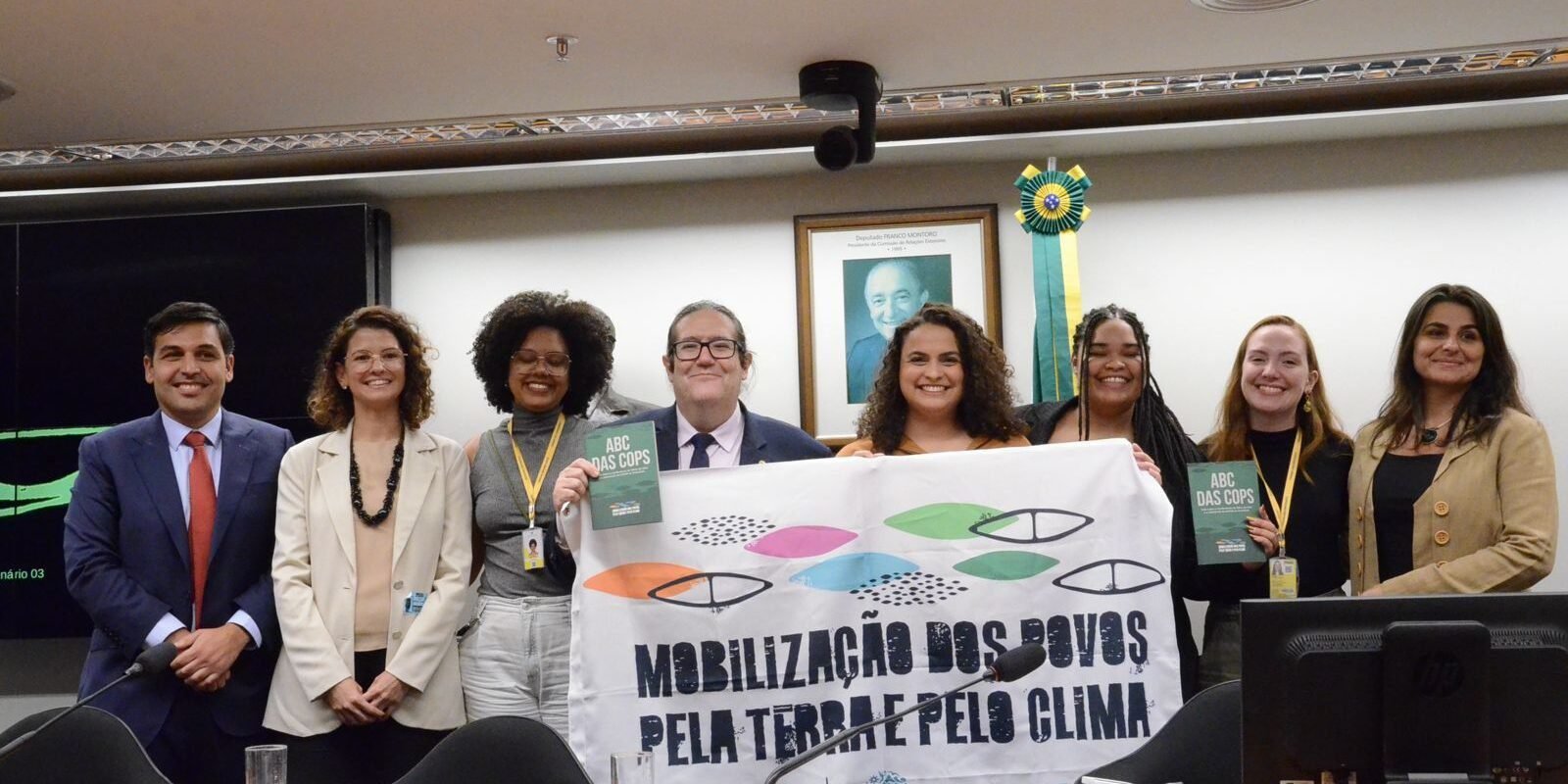 Mobilização dos Povos pela Terra e pelo Clima, articulação da REPAM participa de seminário na Câmara sobre rumos da COP30.