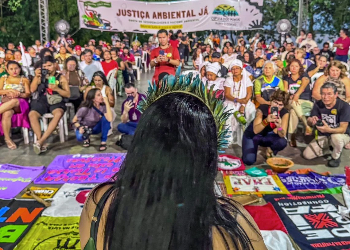 ENCONTRO EM BELÉM – Povos tradicionais do Brasil e exterior cobram protagonismo na COP30 e na luta contra mudanças climáticas